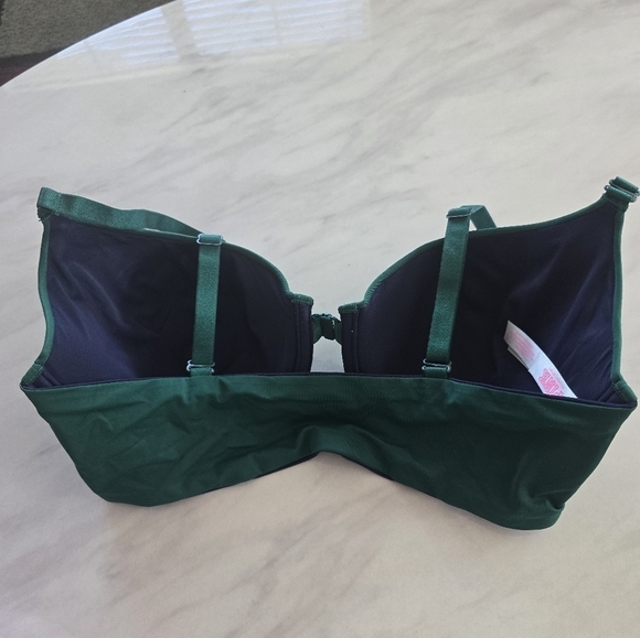 Victoria's Secret Womens Bra 36DD Green Blue Underwire  Pushup Convertible - Picture 10 of 14